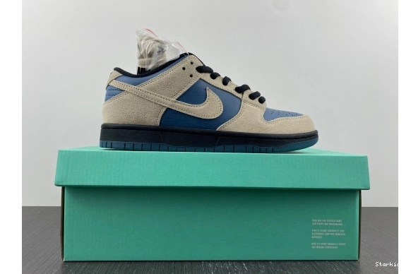Low Nike Dunk Cream BQ6817-200 Light Thunderstorm SB 0119